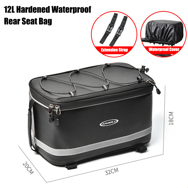 Large Capacity Bicycle Pannier - Mountain Biking Fanny Pack recension och pris