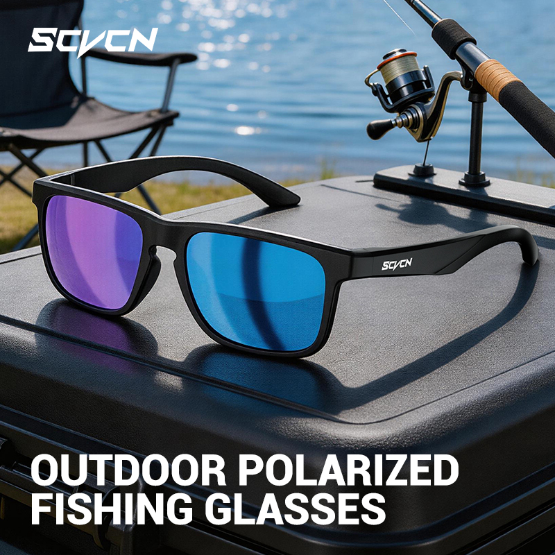 SCVCN Polarized Fishing Sungla - Mountain Biking Sunglasses recension och pris